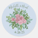 Search for pastel blue wedding stickers Rose