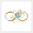 Search for peacock feather stickers Gold
