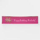 Search for hot pink birthday banners posters Typography