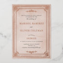 Search for real foil wedding invitations Chic