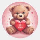 Search for valentines day teddy bear stickers Heart