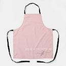 Search for elegance aprons Blush pink