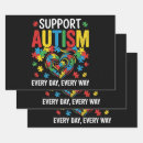 Search for autism wrapping paper Awareness
