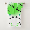 Search for funky bath towels Green