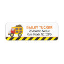 Search for dump truck return address labels Construction