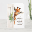 Search for giraffe get well cards Feel better