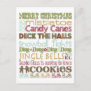 Search for snowballing christmas cards Mistletoe