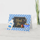 Search for bbq picnic cards Gingham
