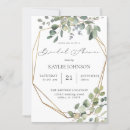 Search for gold frame bridal shower invitations Elegant