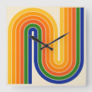 Search for colorful clocks Retro