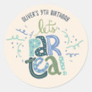 Search for giraffe birthday stickers Blue