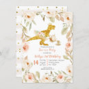Search for gold dinosaur invitations Pink and gold