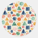 Search for modern abstract stickers Terracotta