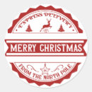 Search for north pole envelope seals Santa