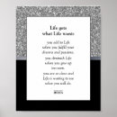Search for silver glitter posters Motivational