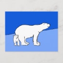 Search for polar bear mom and cub postcards Snow