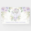 Search for purple baby shower banners Mother to be