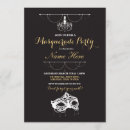 Search for masquerade mask birthday invitations Party