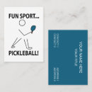 Search for pickleball paddle business cards Dink