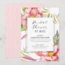 Search for by mail bridal shower invitations Watercolor