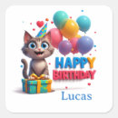Search for big cat stickers Birthday