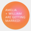 Search for stamp wedding stickers Simple typography