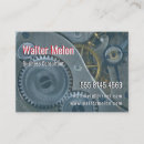 Search for clockwork business cards Gears
