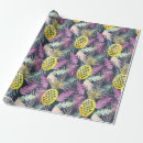 Search for tropical leaves wrapping paper Cute