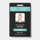 Search for teacher id badges Photo barcode qr code