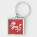 Search for red dragon key rings Tribal