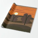 Search for scenery wrapping paper Trees