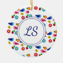 Search for blue butterfly christmas tree decorations Flowers