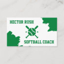 Search for softball business cards Instructor