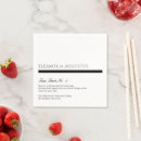 Search for fun fact wedding napkins Modern