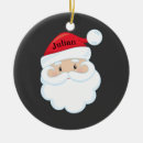 Search for mustache christmas tree decorations Santa