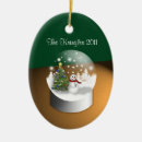 Search for snowglobe christmas tree decorations Winter