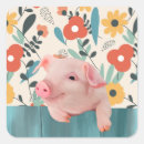 Search for baby pigs stickers Piglet