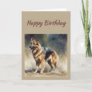 Search for german shepherd birthday cards Animal