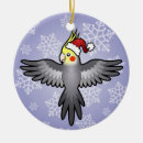 Search for cockatiel christmas tree decorations Animal
