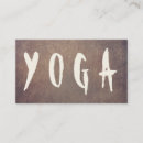 Search for mediation business cards Yoga