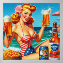 Search for retro beer posters Beach