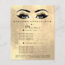 Search for gold foil flyers Makeup