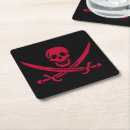 Search for pirate coasters Skull and crossbones