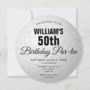 Search for golf ball birthday invitations Fun