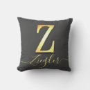 Search for letter z cushions Monogrammed
