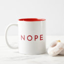 Search for nope mugs Sarcastic