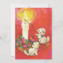Search for red candle cards Vintage
