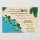 Search for twin luau invitations Tropical