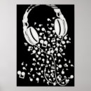 Search for headphones posters Illustration