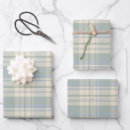 Search for blue plaid wrapping paper Retro